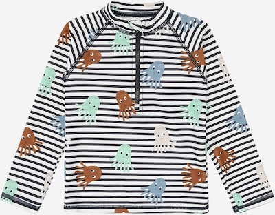 UV apsauga 'Maiak' iš Hust & Claire, spalva – tamsiai mėlyna / ruda (konjako) / mėtų spalva / balta, Prekių apžvalga