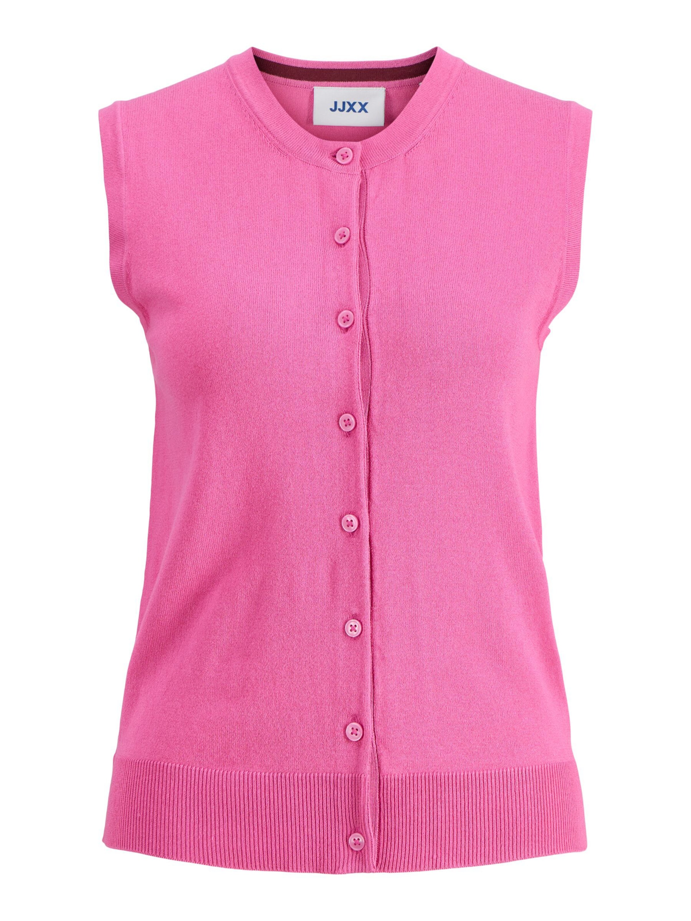 Cardigan 'JXOphelia' JJXX en rose : devant