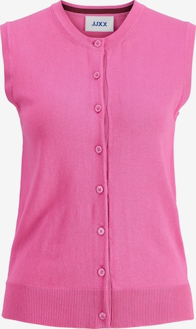 JJXX Strikvest 'JXOphelia' i pink: forside