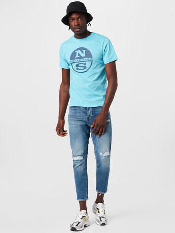 North Sails T-Shirt in Blau