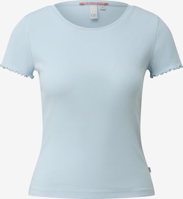 T-shirt QS en bleu : devant