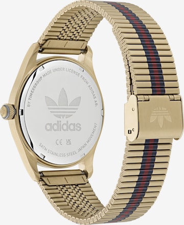 ADIDAS ORIGINALS Analog Watch 'Code Four' in Gold