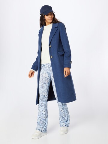 Manteau mi-saison 'ANNA' ONLY en bleu