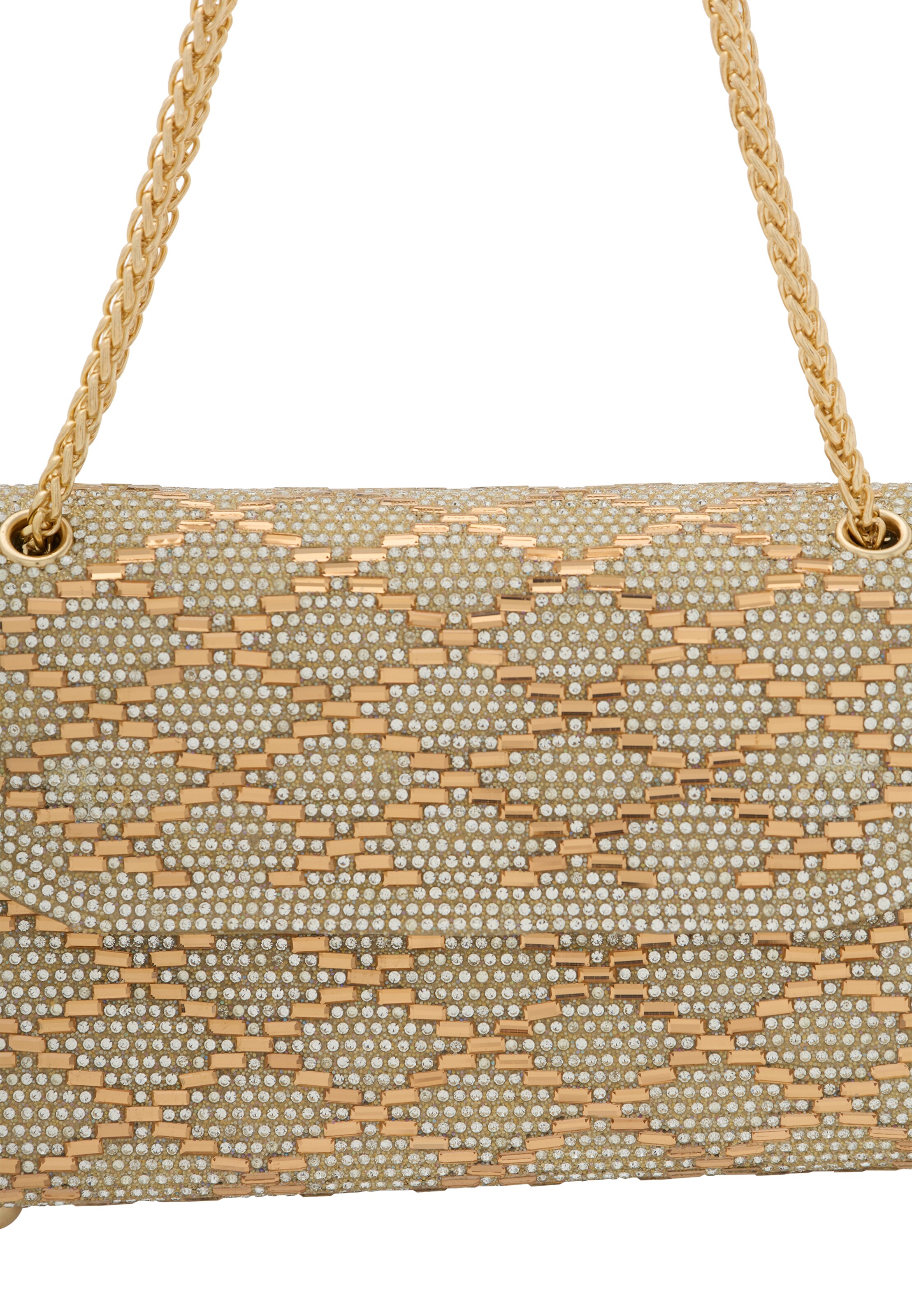 faina Pisemska torbica | zlata barva