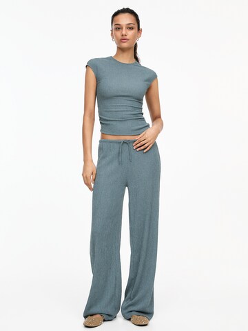 Pull&Bear Tričko – modrá
