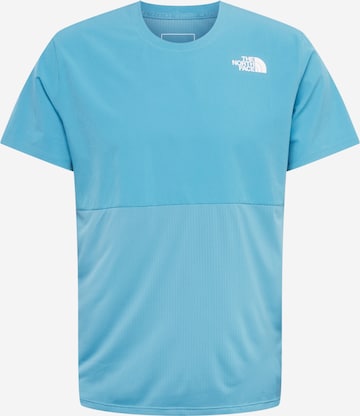 T-Shirt fonctionnel 'True Run' THE NORTH FACE en bleu : devant