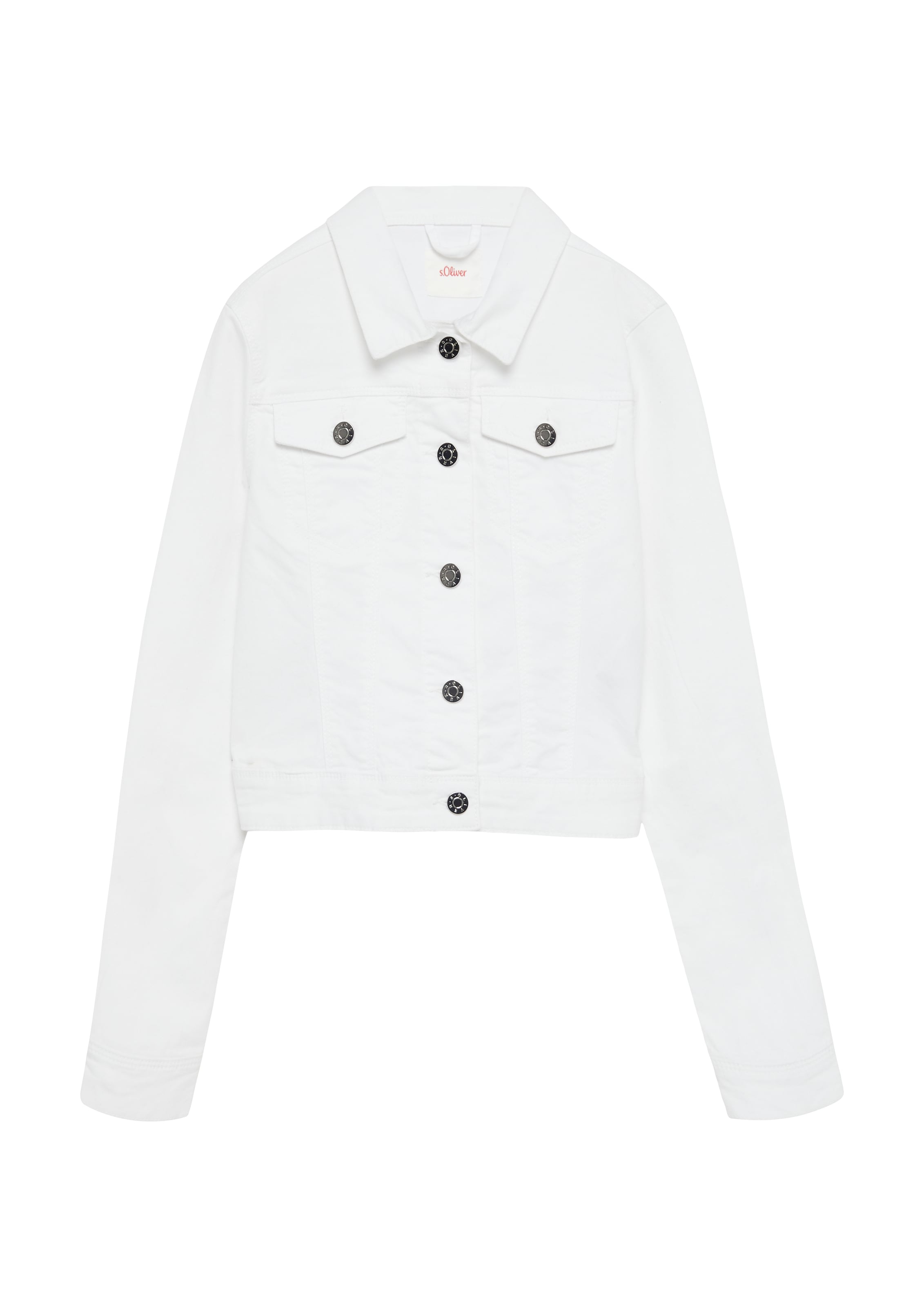 Veste mi-saison s.Oliver en blanc : devant