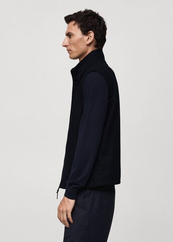 MANGO MAN Vest 'Sergueyv' in Blue