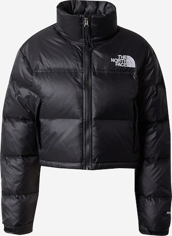 THE NORTH FACE Winter Jacket 'NUPTSE' in Black: front