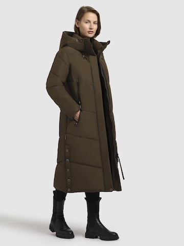 khujo Wintermantel 'Sonje6-YM' in Bruin