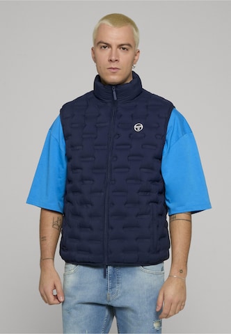 Sergio Tacchini Bodywarmer 'Abelia' in Blauw: voorkant