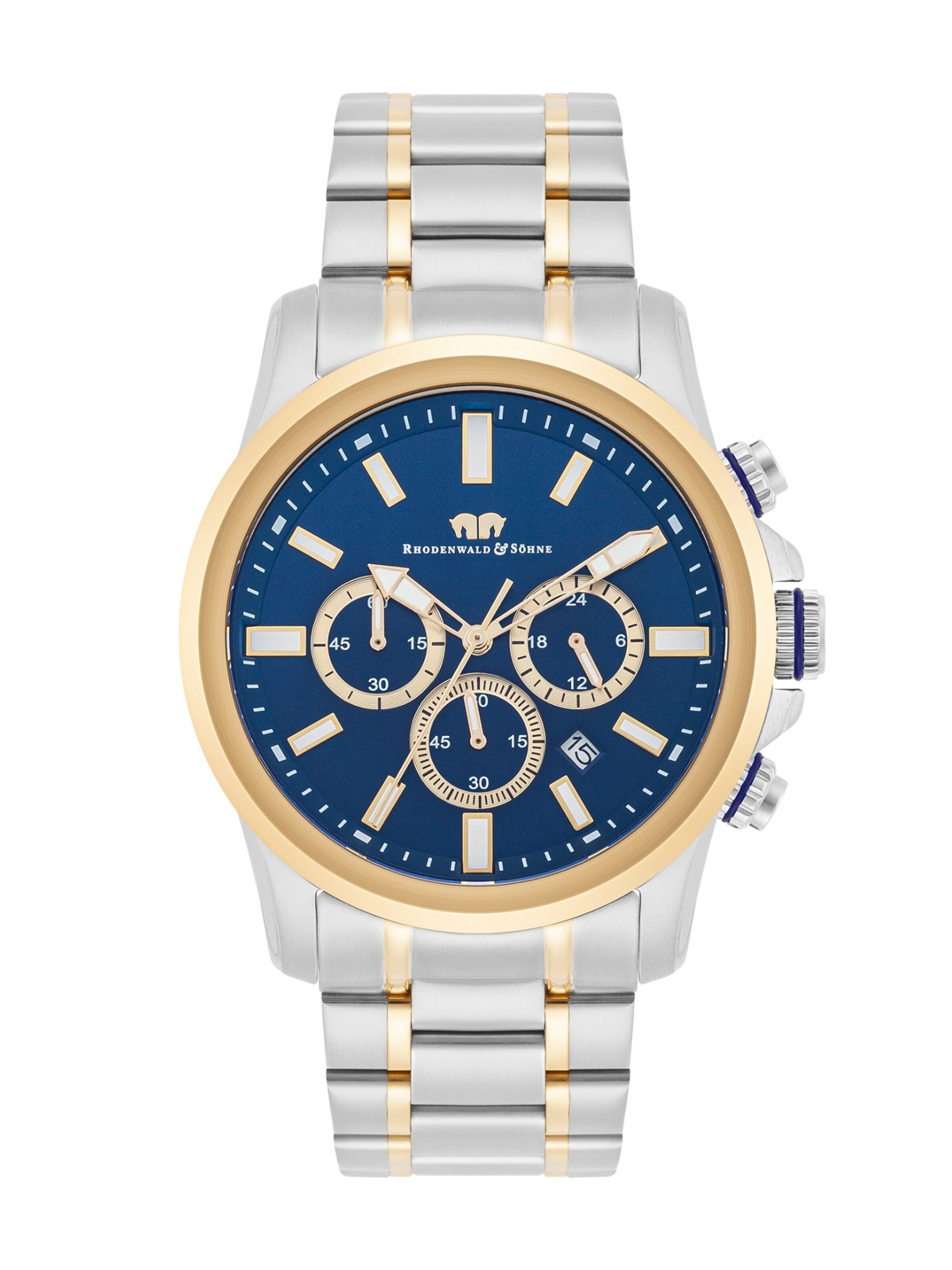 Montre à affichage analogique Rhodenwald & Söhne en argent : devant