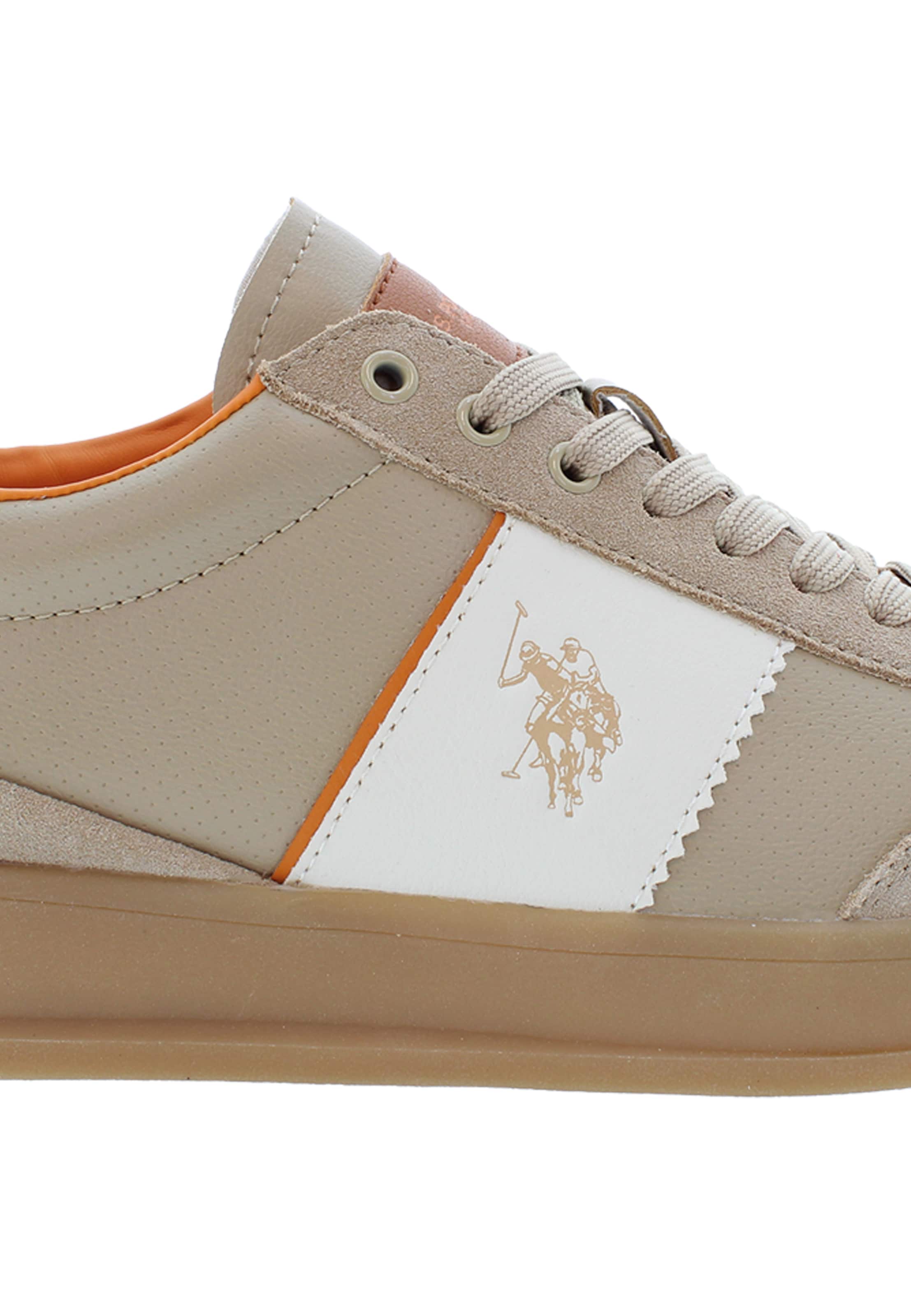 U.S. POLO ASSN. Sneakers laag 'Campy' in Beige