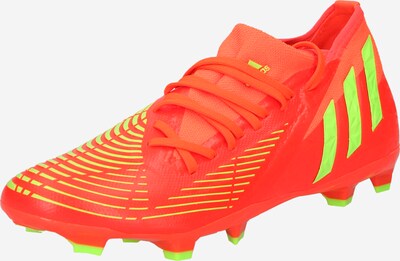 ADIDAS PERFORMANCE Fotballsko 'Predator Edge.3' i neongrønn / oransjerød, Produktvisning