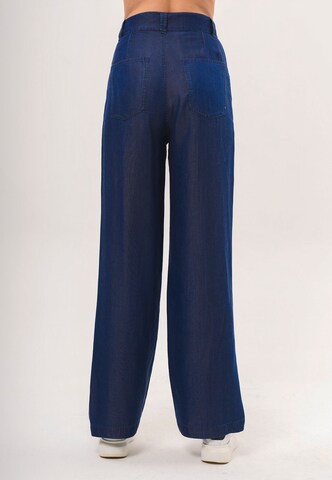 FRESHLIONS Regular Broek 'Giona' in Blauw