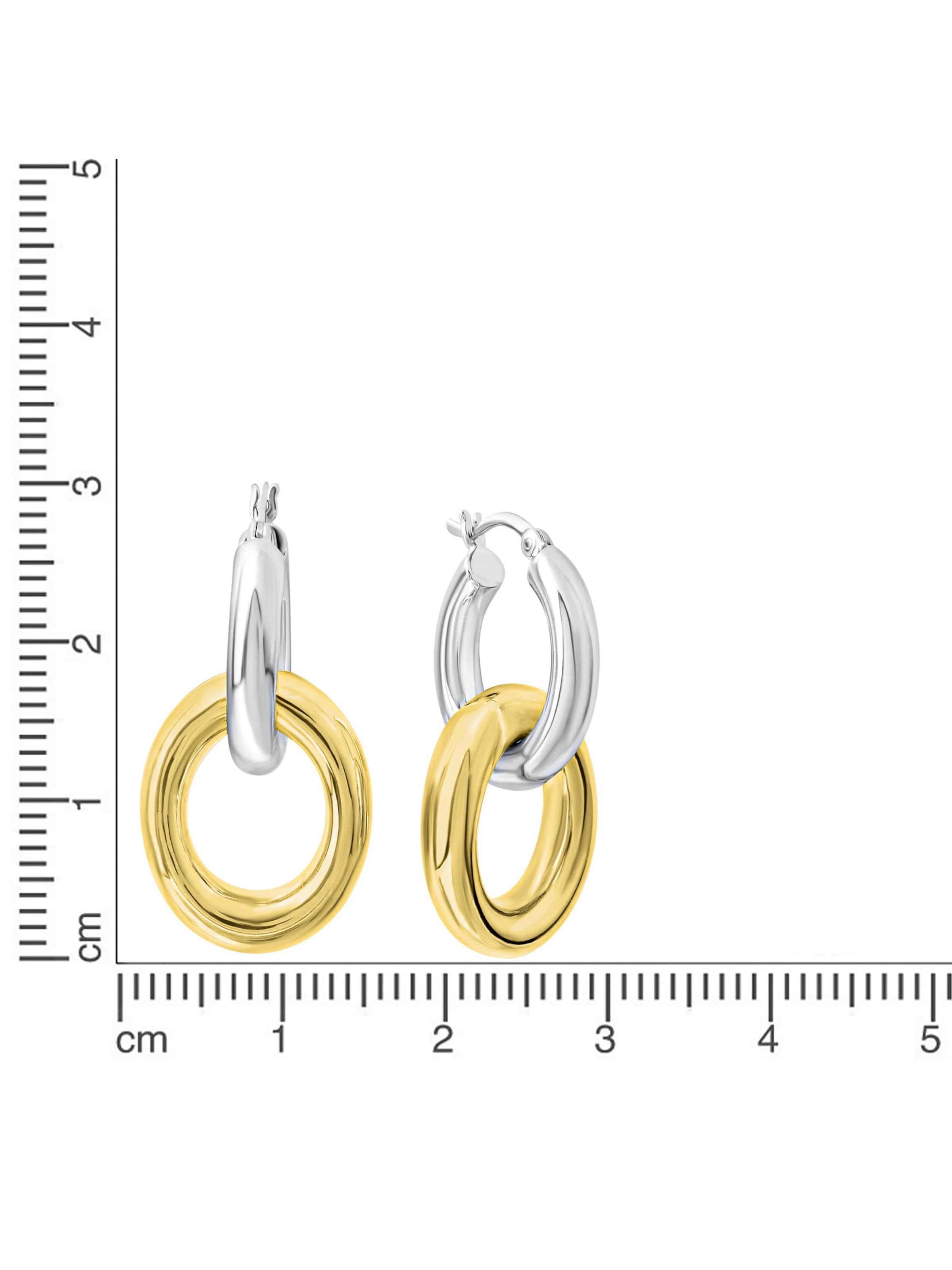 Boucles d'oreilles CELESTA en mélange de couleurs : devant