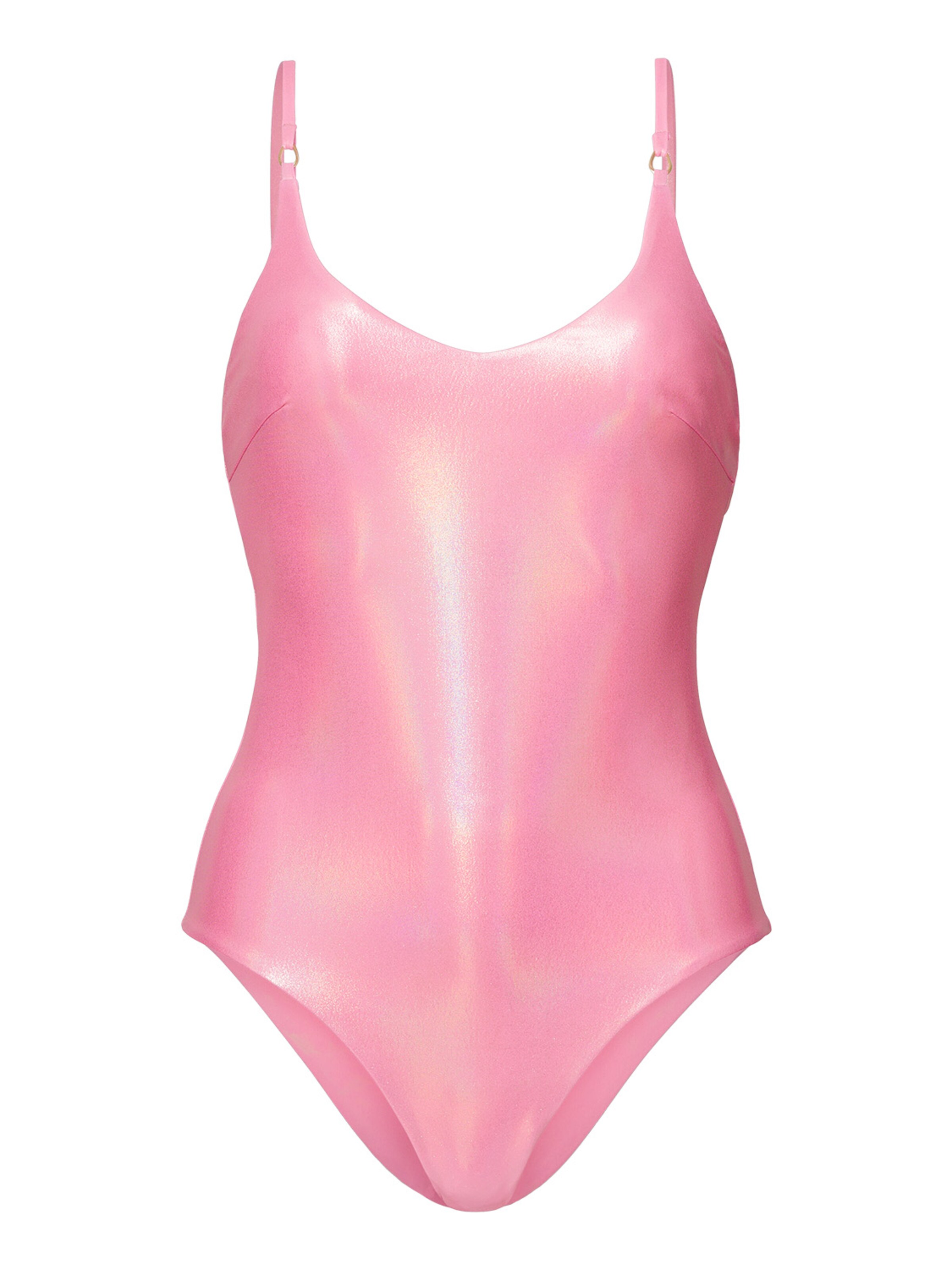 Anse Victorin Classic Swimsuit 'Tiffany' in Pink: front