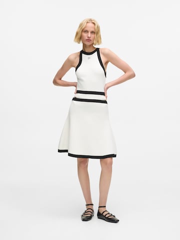 Karl Lagerfeld Neulemekko 'DNA BELTED ' värissä valkoinen