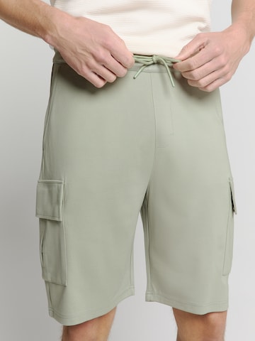Regular Pantalon cargo No Excess en gris