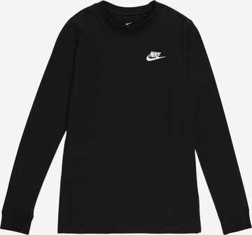 Nike Sportswear Sweatshirt 'Futura' in Schwarz: predná strana