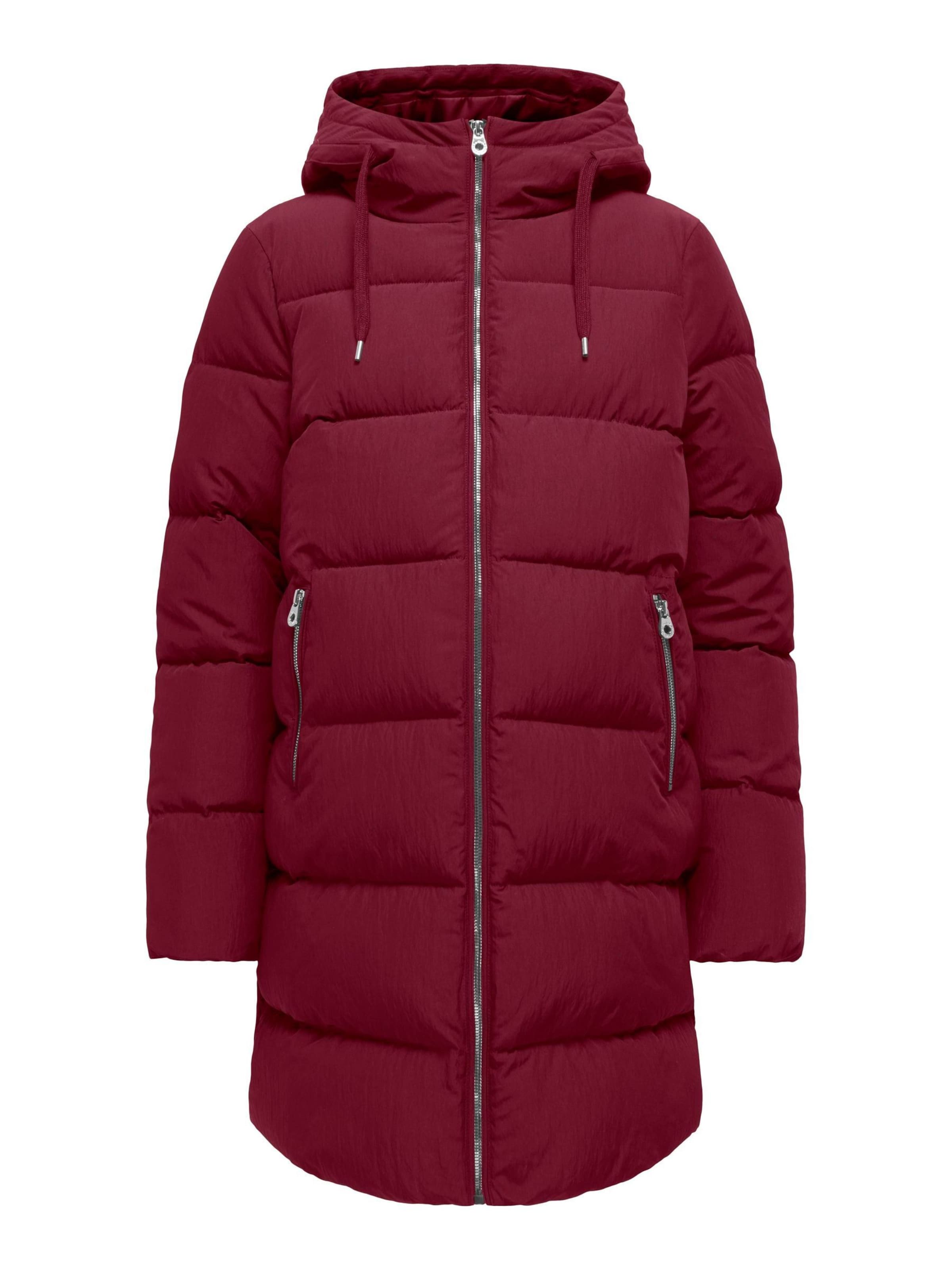 Only Maternity - Abrigo de invierno 'OLMDolly' en rojo: frente