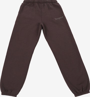 Dropsize Broek 'V4' in Bruin: voorkant