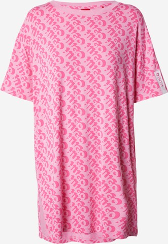 HUGO Nachthemd 'UNITE_NIGHTY' in Roze: voorkant