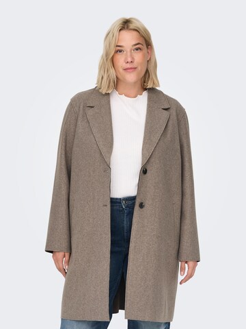 ONLY Carmakoma Between-seasons coat 'CARNew Carrie' in Beige: front