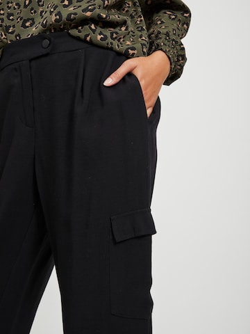 VILA Regular Cargo trousers 'THYRA' in Black