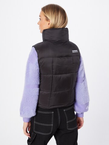 Superdry Bodywarmer 'Mountain' in Zwart