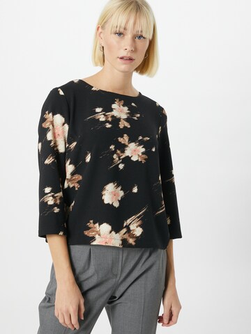 OPUS Blouse in Zwart: voorkant