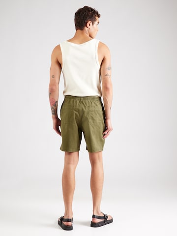 GAP - Regular Calças 'ESSENTIAL' em verde