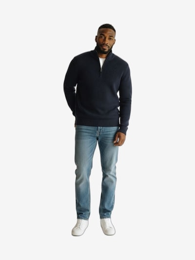 ICEBERG Sweat-shirt en XL en bleu marine, Vue avec produit