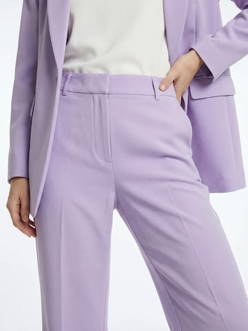 Regular Pantaloni cu dungă 'Jana' de la Guido Maria Kretschmer Women pe mov