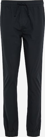 Effilé Pantalon cargo 'Presley' Threadbare en noir : devant