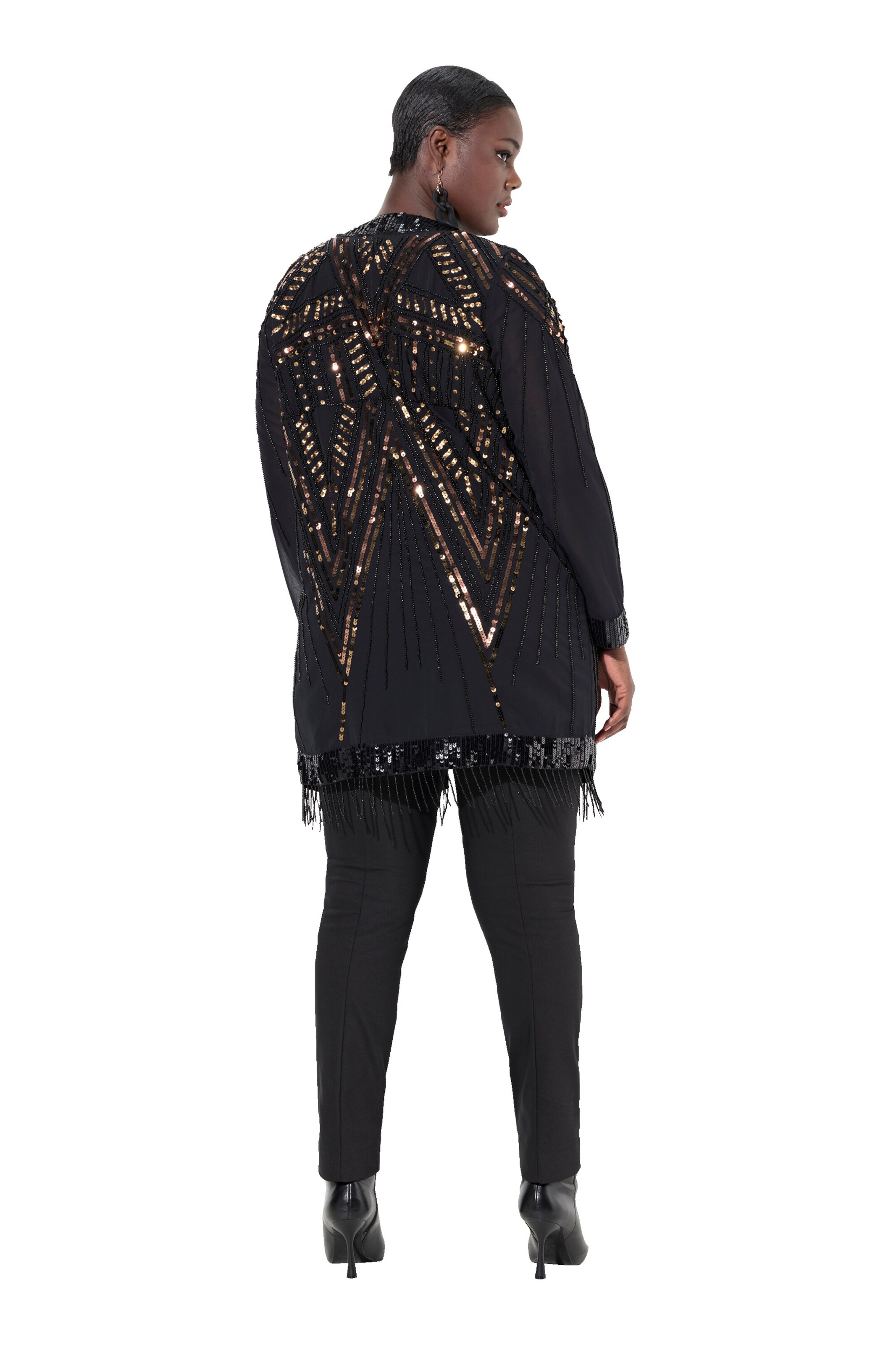 Ulla Popken Tuniek in Zwart