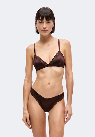 ETAM Triangle Bra 'Chuchotee' in Brown