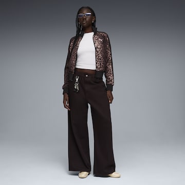 PUMA Sportjas 'T7 Leo Luxe' in Zwart