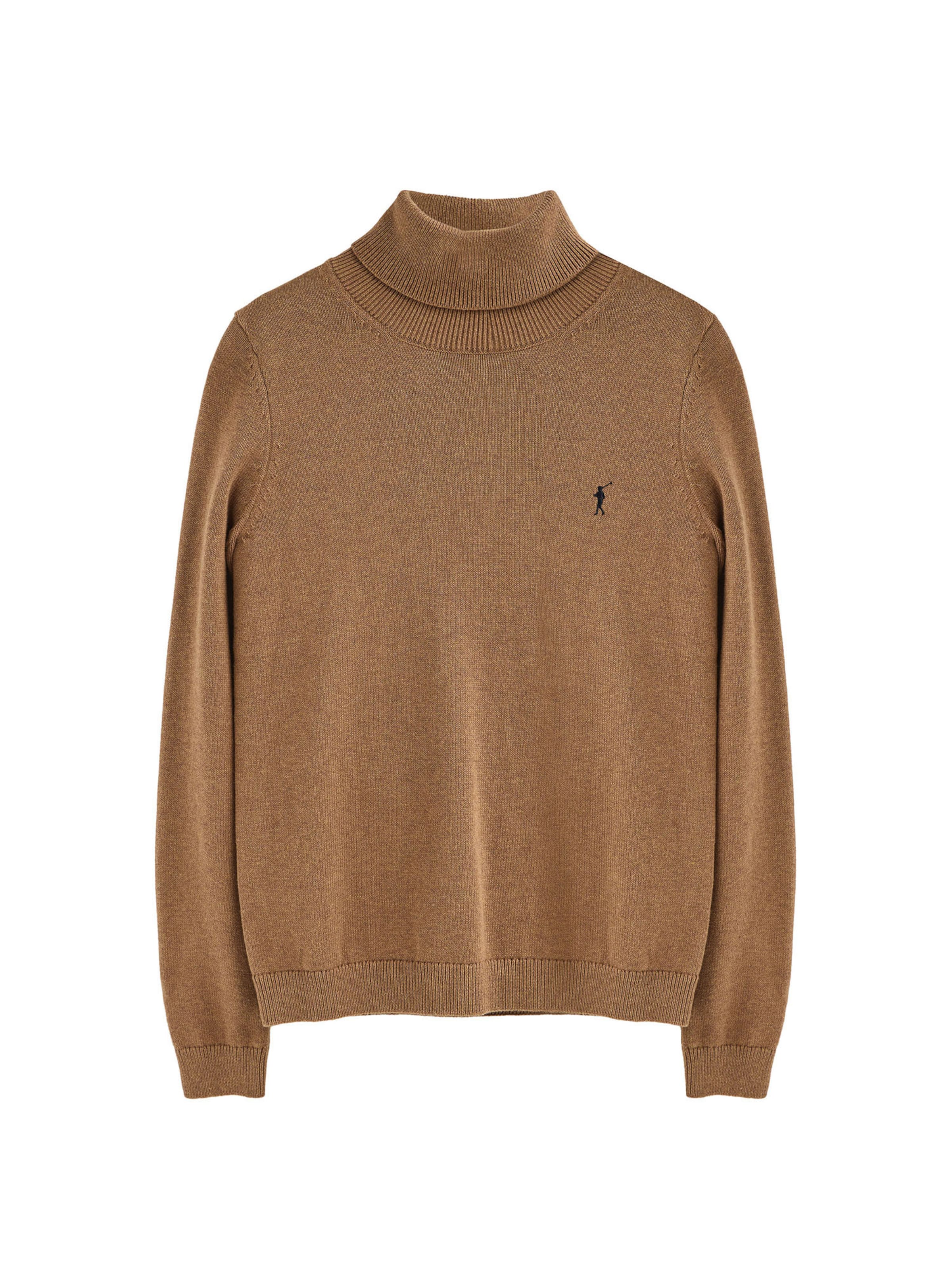 Polo Club Sweater in Brown: front