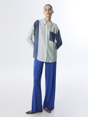 Twist Blouse in Gemengde kleuren