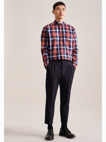 SEIDENSTICKER Regular Fit Hemd in Rot