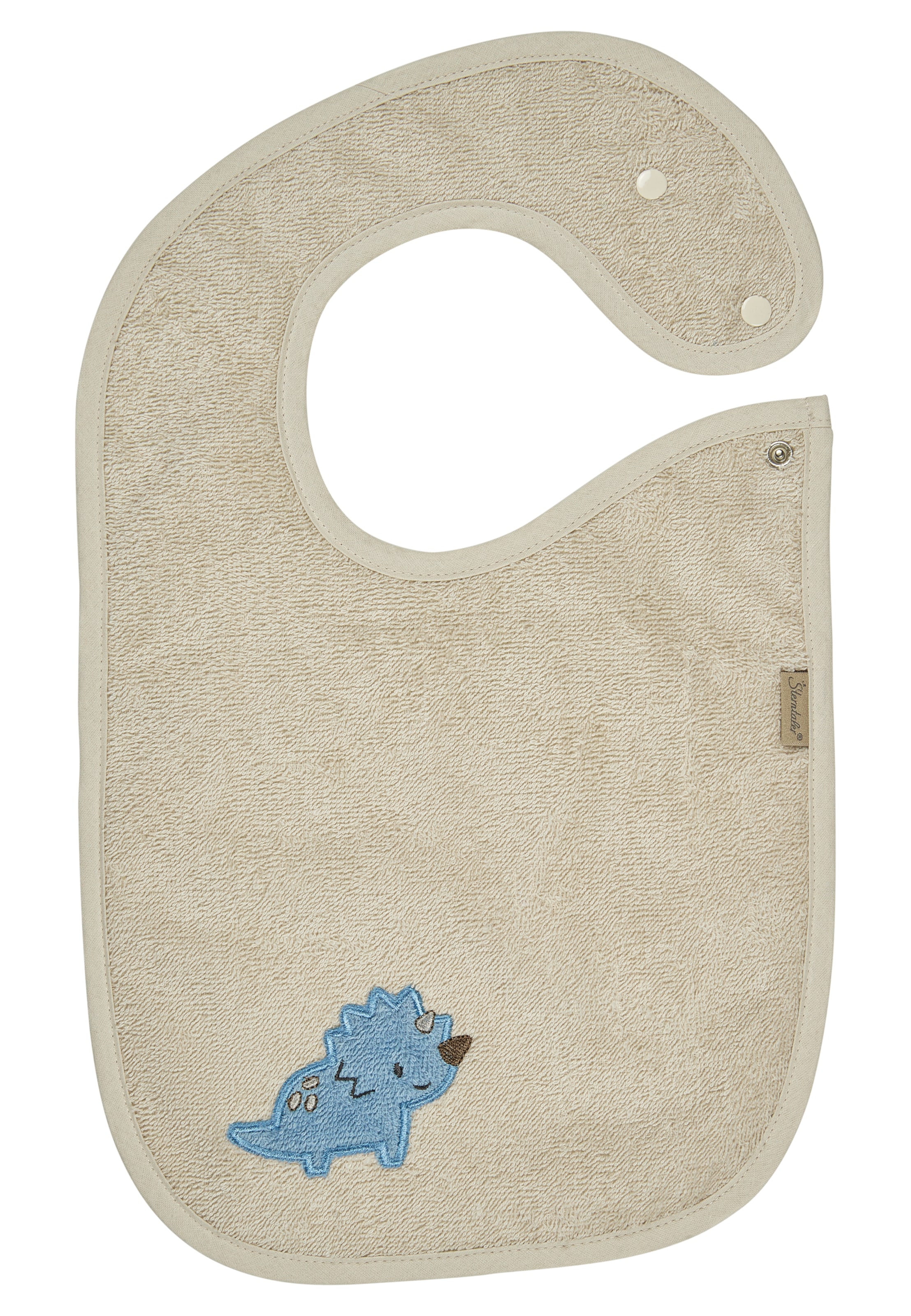STERNTALER Bib 'Dino Rexi' in Beige