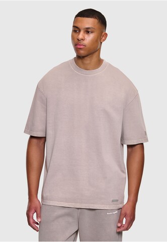 T-Shirt Dropsize en gris : devant
