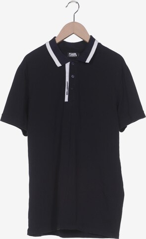 Karl Lagerfeld Poloshirt M in Blau: predná strana