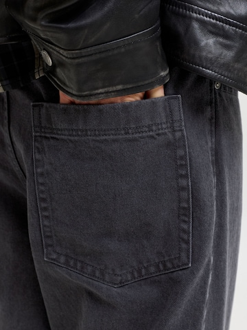 JACK & JONES - Loosefit Vaquero 'JJIDAN JJCREW' en negro