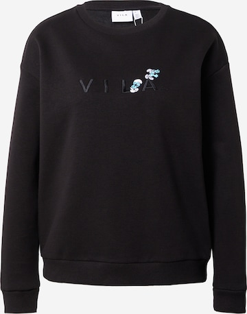 VILA Sweatshirt 'Ella' in Schwarz: predná strana