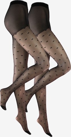 Esda Fine Tights in Black: front