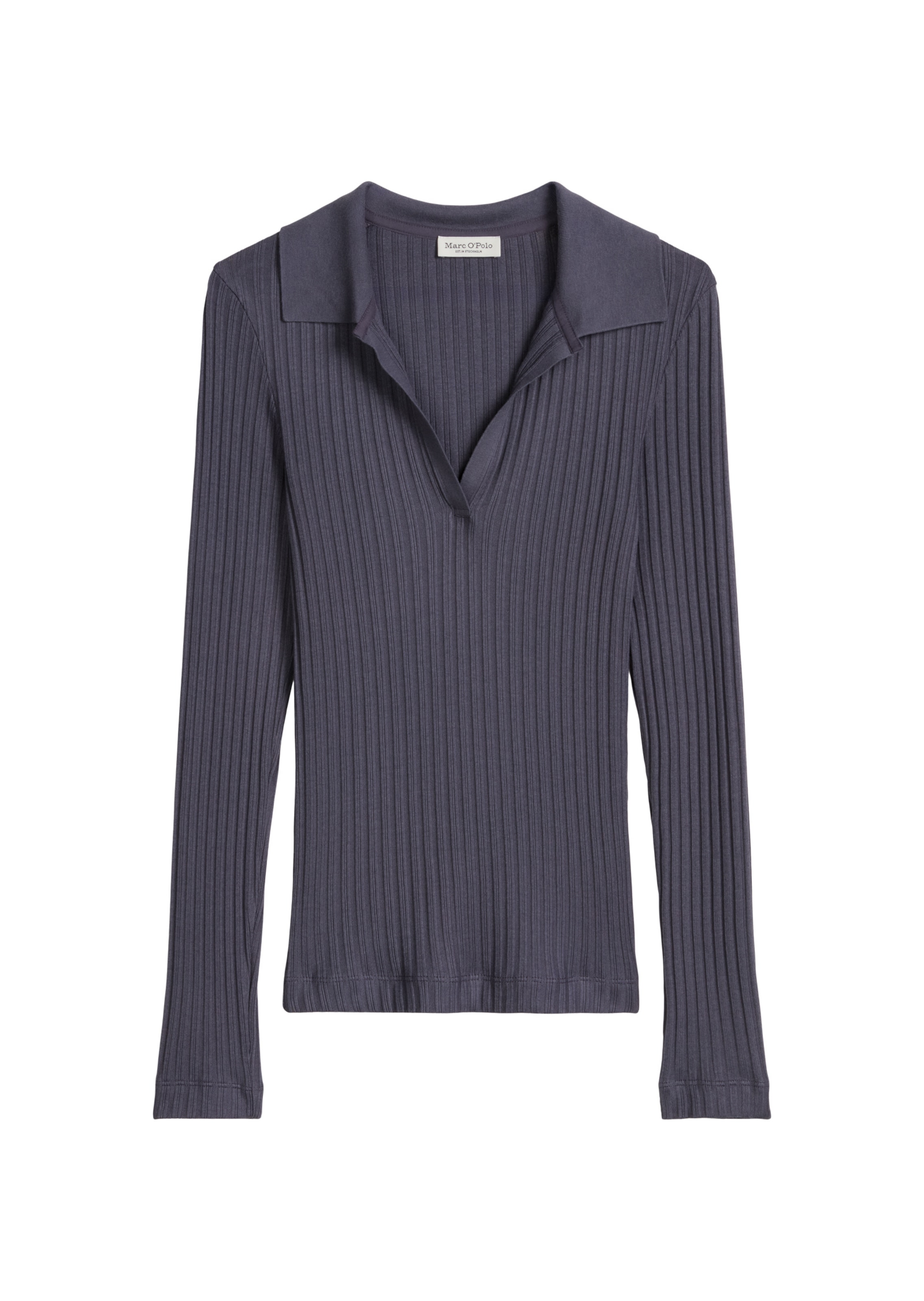 Marc O'Polo Shirt in Grijs: voorkant