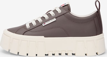 Tommy Jeans Sneaker 'VULC' in Braun: Vorderseite