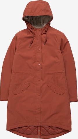 Seasalt Cornwall Wintermantel 'Plant Hunter' in Braun: Vorderseite